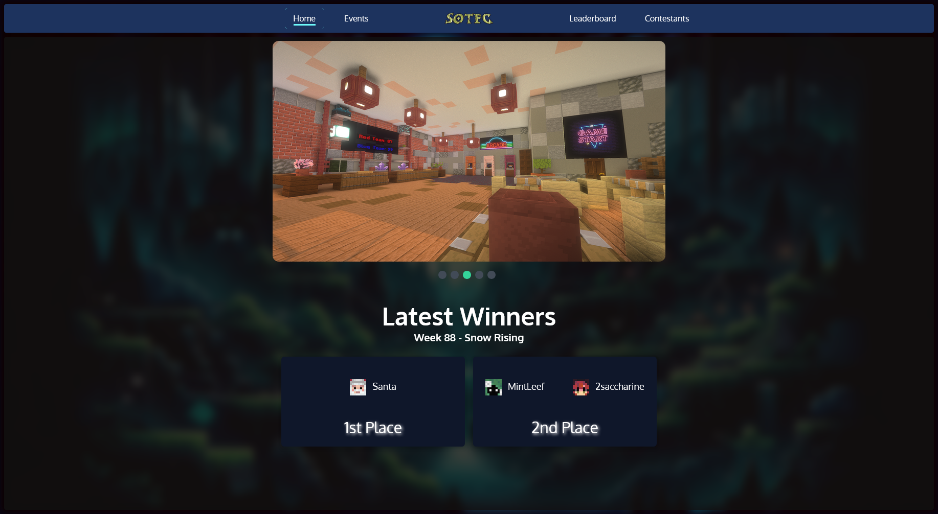 Website Homepage